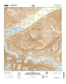 Mount Hayes B-2 SE 2016 topographic map thumbnail