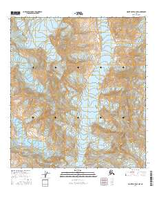 Mount Hayes B-3 NW 2016 topographic map thumbnail