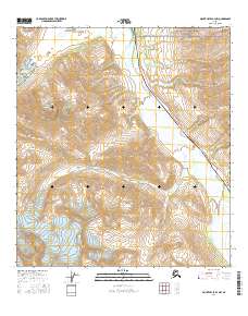 Mount Hayes B-4 NW topographic map thumbnail