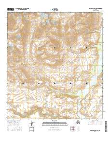 Mount Hayes B-4 SW topographic map thumbnail