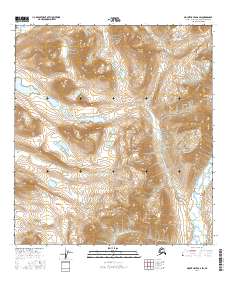 Mount Hayes B-6 SW 2016 topographic map thumbnail