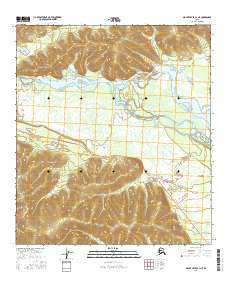 Mount Hayes C-1 NE 2016 topographic map thumbnail