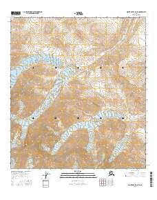 Mount Hayes C-5 SE topographic map thumbnail