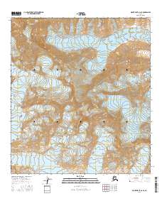 Mount Hayes C-6 SE 2016 topographic map thumbnail
