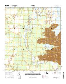 Mount Hayes D-2 NW 2016 topographic map thumbnail