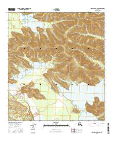 Mount Hayes D-2 SE 2016 topographic map thumbnail