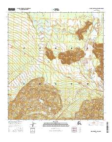 Mount Hayes D-2 SW 2016 topographic map thumbnail