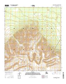 Mount Hayes D-3 SW 2016 topographic map thumbnail