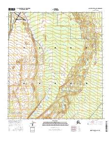 Mount Hayes D-4 NE 2016 topographic map preview