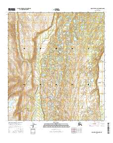 Mount Hayes D-5 SE topographic map thumbnail