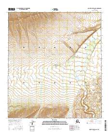 Mount Hayes D-6 NE topographic map thumbnail