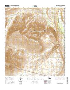 Mount Hayes D-6 SE topographic map thumbnail
