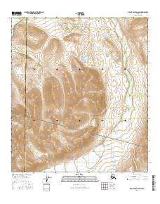 Mount Hayes D-6 SW topographic map thumbnail