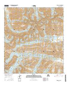 Denali B-1 SE 2016 topographic map thumbnail