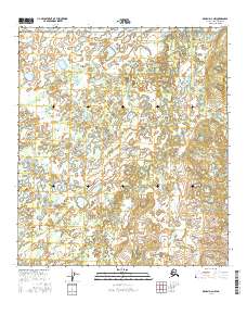 Denali D-2 NW 2016 topographic map thumbnail