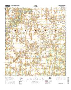 Denali D-3 NE 2016 topographic map thumbnail