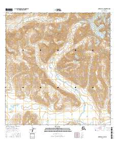 Nabesna A-2 SE 2016 topographic map thumbnail