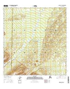 Nabesna B-2 NW 2016 topographic map thumbnail