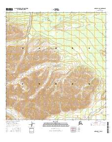 Nabesna B-3 NE 2016 topographic map thumbnail