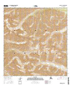 Nabesna B-3 NW 2016 topographic map thumbnail