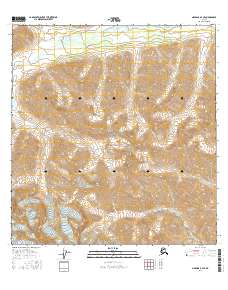 Nabesna B-3 SE 2016 topographic map thumbnail
