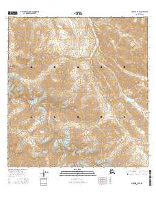 Nabesna B-4 SE 2016 topographic map thumbnail