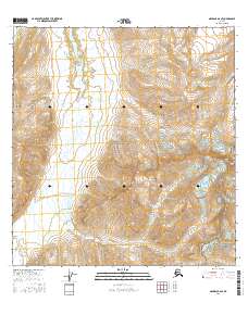Nabesna B-6 SE 2016 topographic map thumbnail