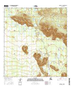Nabesna C-1 NW 2016 topographic map thumbnail
