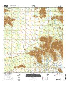 Nabesna C-1 SW 2016 topographic map thumbnail