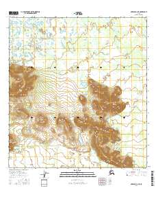 Nabesna C-2 NE 2016 topographic map thumbnail
