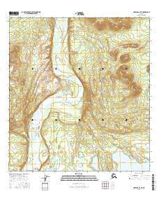 Nabesna C-3 NE 2016 topographic map thumbnail