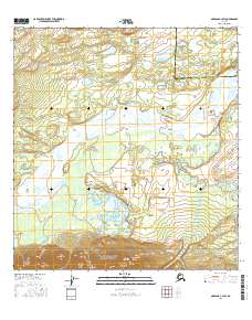 Nabesna C-3 SW 2016 topographic map thumbnail