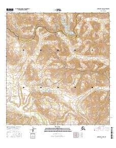 Nabesna C-4 SW 2016 topographic map thumbnail