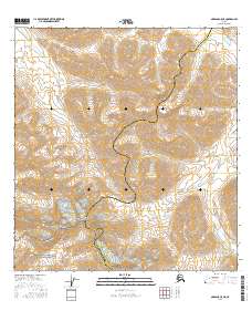 Nabesna C-5 NE 2016 topographic map thumbnail