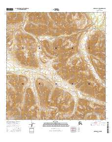 Nabesna C-5 NW 2016 topographic map thumbnail