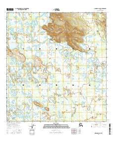 Nabesna D-2 SE 2016 topographic map thumbnail