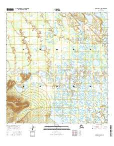 Nabesna D-2 SW 2016 topographic map thumbnail