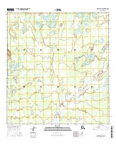 Nabesna D-3 NE 2016 topographic map thumbnail