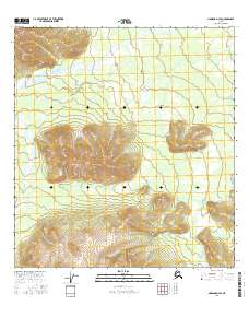 Nabesna D-4 SE 2016 topographic map thumbnail