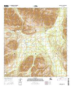 Nabesna D-5 SW 2016 topographic map thumbnail