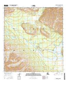 Nabesna D-6 NW 2016 topographic map thumbnail