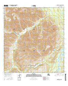 Nabesna D-6 SW 2016 topographic map thumbnail
