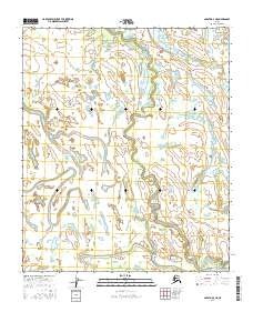 Nulato D-3 NE topographic map thumbnail