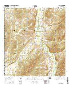 Ophir A-3 NE topographic map thumbnail