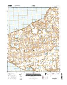 Selawik B-5 NW topographic map thumbnail