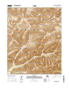 Shungnak A-5 NE topographic map thumbnail