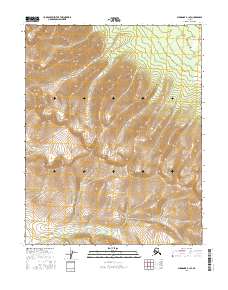 Shungnak B-1 SE topographic map thumbnail