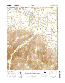 Shungnak B-2 NW topographic map thumbnail