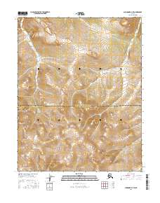 Shungnak B-2 SW topographic map thumbnail