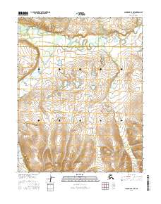 Shungnak B-3 NW topographic map thumbnail